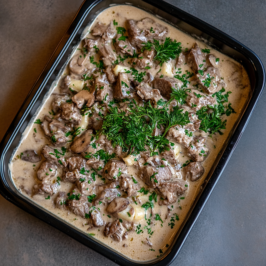Beef Stroganoff - Large Tray